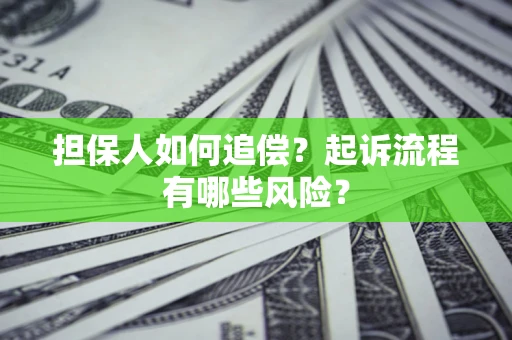 北京担保人如何追偿？起诉流程有哪些风险？